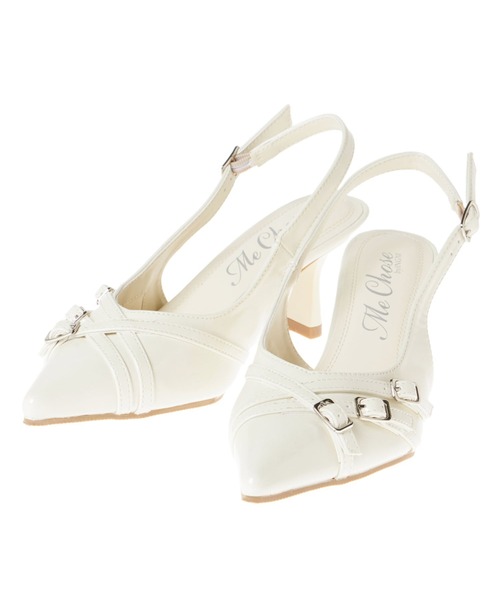 INGNI（イング）の「ストラップバックバンドパンプス（パンプス・レディース・アイボリー/ブラック・M/L）」の20枚目の写真