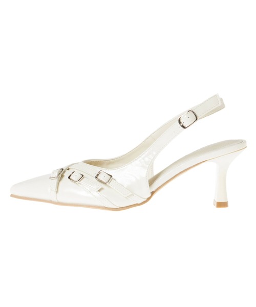 INGNI（イング）の「ストラップバックバンドパンプス（パンプス・レディース・アイボリー/ブラック・M/L）」の21枚目の写真