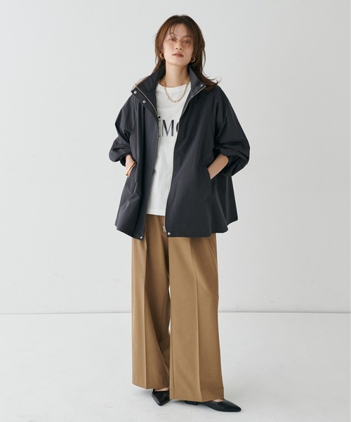 LARUTA(ラルータ)の「【LARUTA】6分袖ロゴT(Tシャツ/カットソー・レディース・チャコールグレー/イエロー/ネイビー/オフホワイト・FREE)」の11枚目の写真