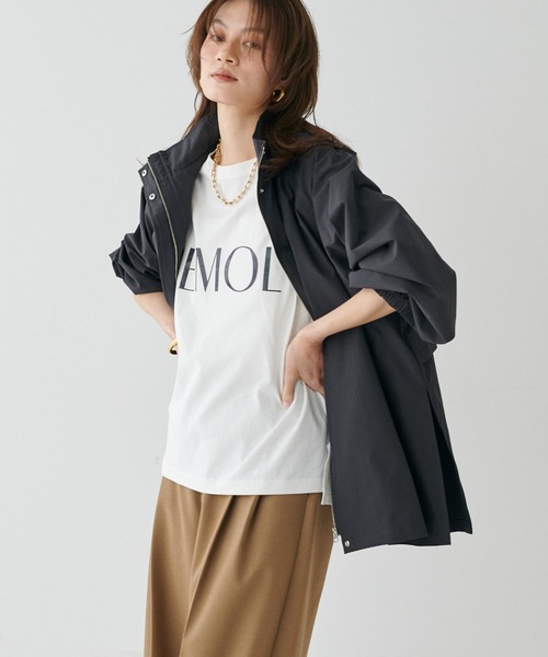 LARUTA(ラルータ)の「【LARUTA】6分袖ロゴT(Tシャツ/カットソー・レディース・チャコールグレー/イエロー/ネイビー/オフホワイト・FREE)」の10枚目の写真