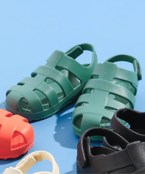BREEZE(ブリーズ)の「EVAグルカサンダル(サンダル・キッズ・アイボリー/ブラック/カーキ/オレンジ・14/15 /16/17/18/19)」の1枚目の写真