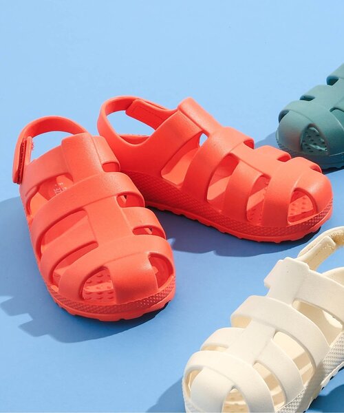 BREEZE(ブリーズ)の「EVAグルカサンダル(サンダル・キッズ・アイボリー/ブラック/カーキ/オレンジ・14/15 /16/17/18/19)」の4枚目の写真