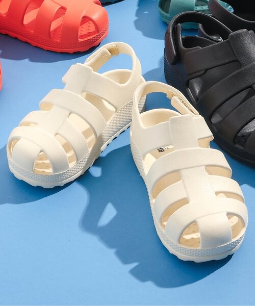 BREEZE(ブリーズ)の「EVAグルカサンダル(サンダル・キッズ・アイボリー/ブラック/カーキ/オレンジ・14/15 /16/17/18/19)」の2枚目の写真