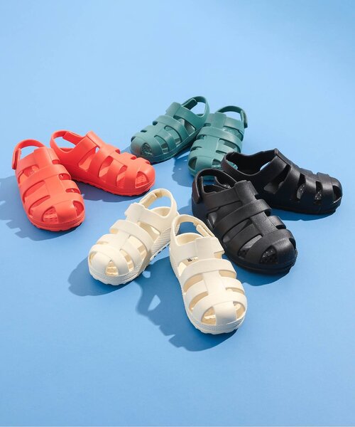 BREEZE(ブリーズ)の「EVAグルカサンダル(サンダル・キッズ・アイボリー/ブラック/カーキ/オレンジ・14/15 /16/17/18/19)」の9枚目の写真