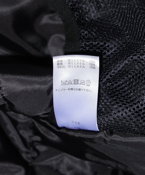 Diaspora Skateboards(ディアスポラスケートボーズ)の「Diaspora Skateboards MID PUFFER JACKET OT01(ブルゾン・メンズ・ベージュ/ブラック・L)」の10枚目の写真