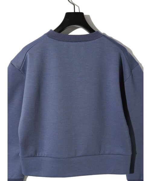 tシャツ MIDIUMISOLID for Ladies カーブスリーブダブルニットプルオーバー レディース MARcourt｜MIDIUMISOLID for Ladies カーブスリーブダブルニット