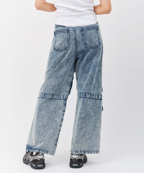 atmos pink（アトモスピンク）の「atmos pink Cargo Denim Pants / アトモス ピンク カーゴ デニム パンツ（その他パンツ・レディース・ブルー/ブラウン/ピンク・XS/S/M）」の16枚目の写真
