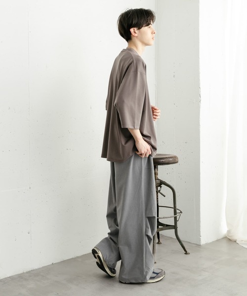 SENSE OF PLACE by URBAN RESEARCH（センスオブプレイスバイアーバンリサーチ）の「イージーパラシュートパンツ（その他パンツ・メンズ・チャコールグレー/ライトグレー・MEDIUM/LARGE）」の16枚目の写真