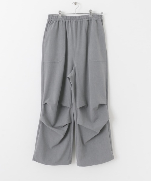 SENSE OF PLACE by URBAN RESEARCH（センスオブプレイスバイアーバンリサーチ）の「イージーパラシュートパンツ（その他パンツ・メンズ・チャコールグレー/ライトグレー・MEDIUM/LARGE）」の4枚目の写真