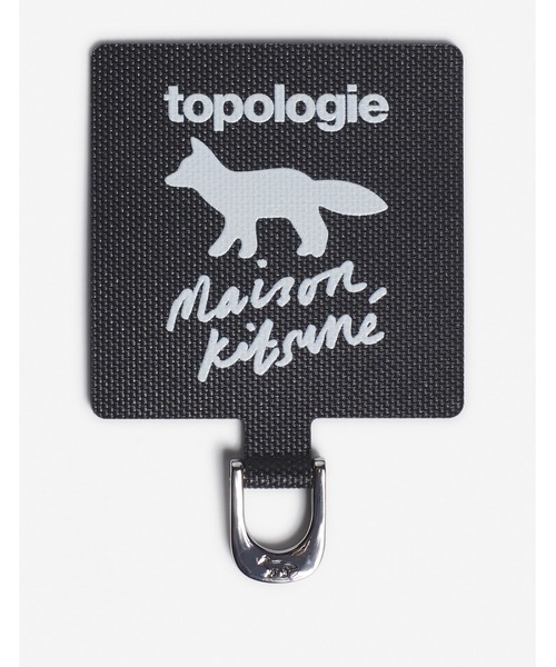 MAISON KITSUNE&#39; - メゾンキツネ　スマホケース&amp;ストラップ Maison Kitsune x Native Union MONOCHROME FOX HEAD SLING CASE
