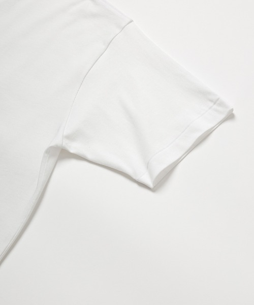 BIOTOP（ビオトープ）の「【Hanes for BIOTOP】US COTTON MOCK NECK T-SHIRTS 2P（Tシャツ/カットソー・メンズ・ホワイト系その他・S/M/L/XL）」の4枚目の写真