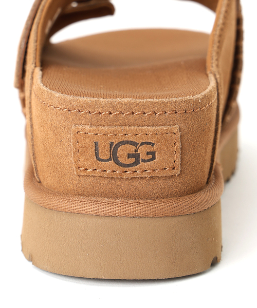 美品　UGG ブラウン コルクサンダル　27cm 美品 UGG ブラウン コルクサンダル 27cm - メルカリ