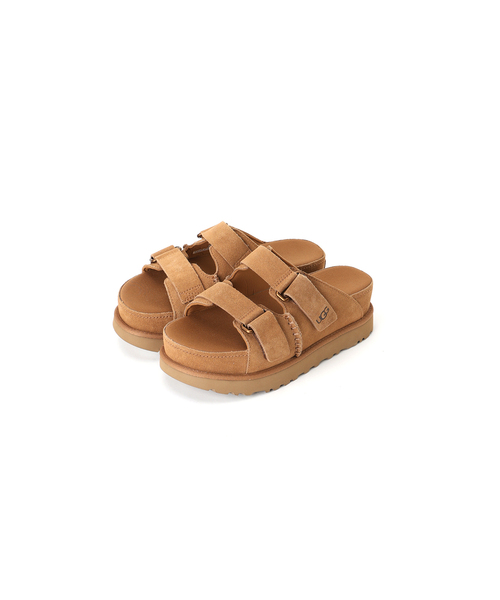 セール！【UGG】MAXI SLIDE サンダル（送料込追跡可） UGG アグ シューズ サンダル MAXI SLIDE LOGO マキシ スライド
