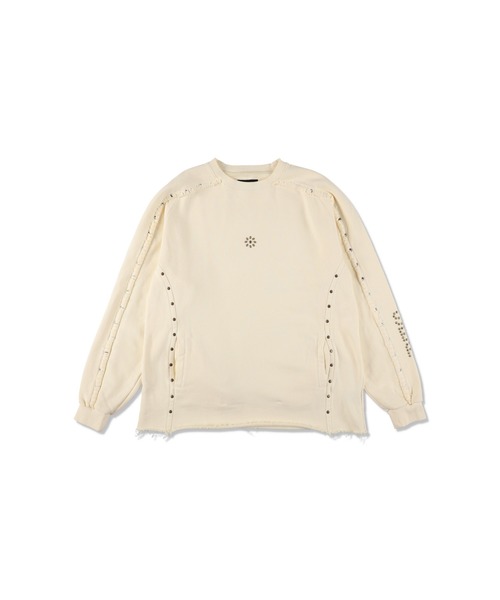 WIND AND SEA（ウィンダンシー）の「Sulfer Acid C-off Crew neck（スウェット・メンズ・アイボリー/チャコール/ブラック・M/XL/S/L）」の17枚目の写真