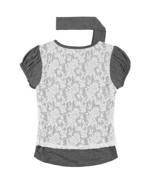 tシャツ FANCY CLUB／レーススカーフSET T レディース FANCY CLUB／レーススカーフSET T（Tシャツ/カットソー）｜FANCY