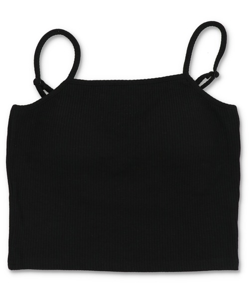 SPINNS（スピンズ）の「一番使いやすい丈感目指しました！/カップ付き ショート丈キャミソール/2サイズ・5色展開（キャミソール・レディース・ナチュラル/カーキ/オフホワイト/ブラック/チャコール・M/S）」の12枚目の写真