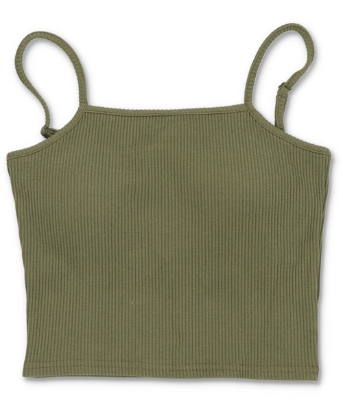 SPINNS（スピンズ）の「一番使いやすい丈感目指しました！/カップ付き ショート丈キャミソール/2サイズ・5色展開（キャミソール・レディース・ナチュラル/カーキ/オフホワイト/ブラック/チャコール・M/S）」の14枚目の写真