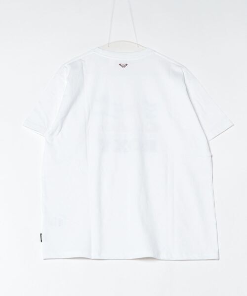 ROXY(ロキシー)の「ロキシー ROXY SUNNY SUNSET TEE(Tシャツ/カットソー・レディース・ピンク/ホワイト/ブラック・S/M/L/XL)」の4枚目の写真
