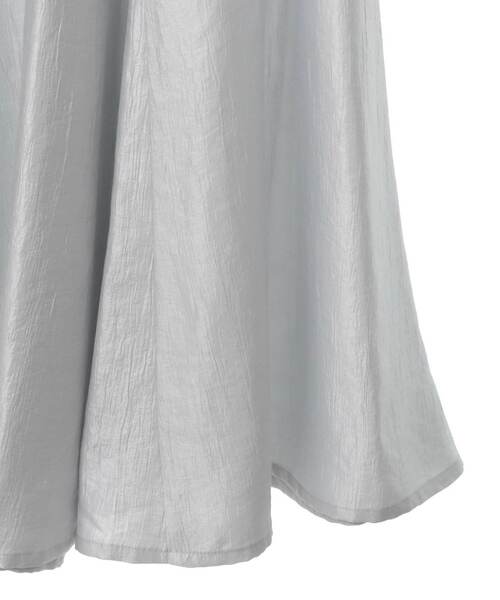 MELROSE claire（メルローズ クレール）の「【ブライトワッシャークロス6枚接ぎスカート】（スカート・レディース・ブラック/ブラウン系その他/シルバー・FREE）」の22枚目の写真