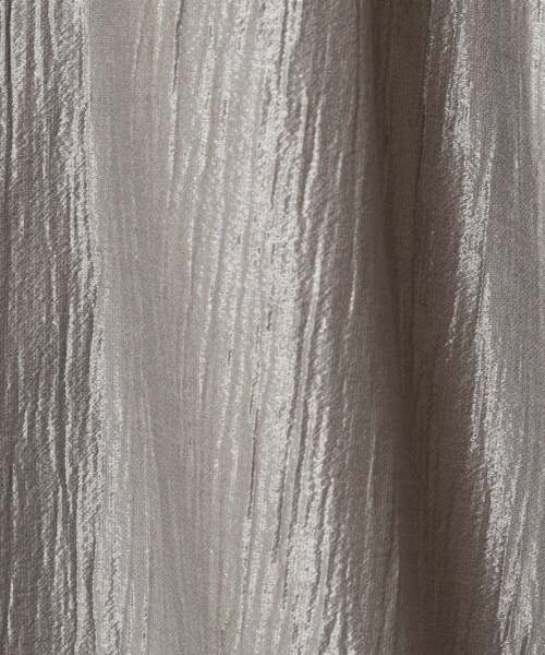 MELROSE claire（メルローズ クレール）の「【ブライトワッシャークロス6枚接ぎスカート】（スカート・レディース・ブラック/ブラウン系その他/シルバー・FREE）」の7枚目の写真