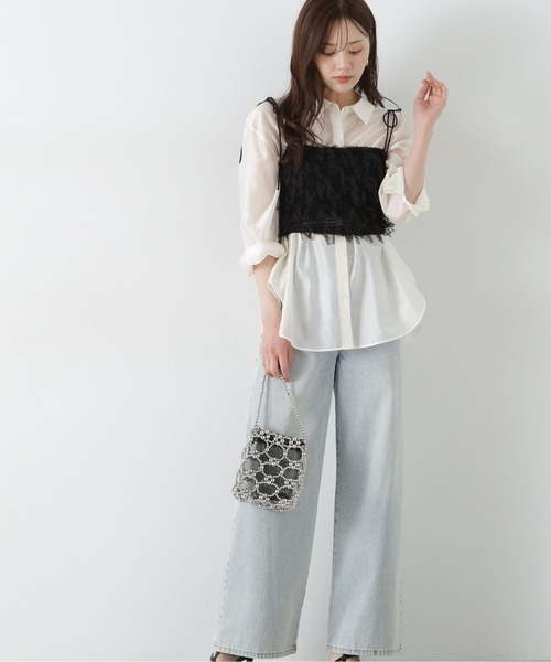 PROPORTION BODY DRESSING（プロポーションボディドレッシング）の「ワイドデニム / 1215130901（その他パンツ・レディース・ブルー/ブルー系その他・SMALL/MEDIUM）」の19枚目の写真