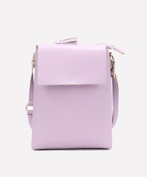 Bermosa（ベルモサ）の「【軽量】 ３層式 縦長ミニポシェット（ショルダーバッグ）」