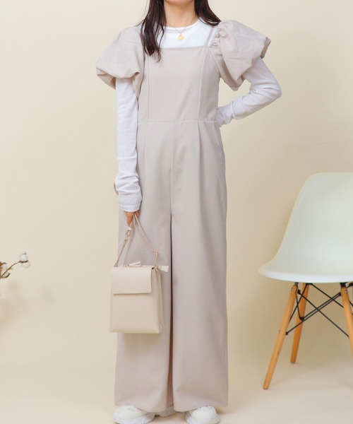 Bermosa（ベルモサ）の「【軽量】 ３層式 縦長ミニポシェット（ショルダーバッグ・レディース・シルバー/ブルー/アイボリー/ブラック/ベージュ/パープル・FREE）」の14枚目の写真