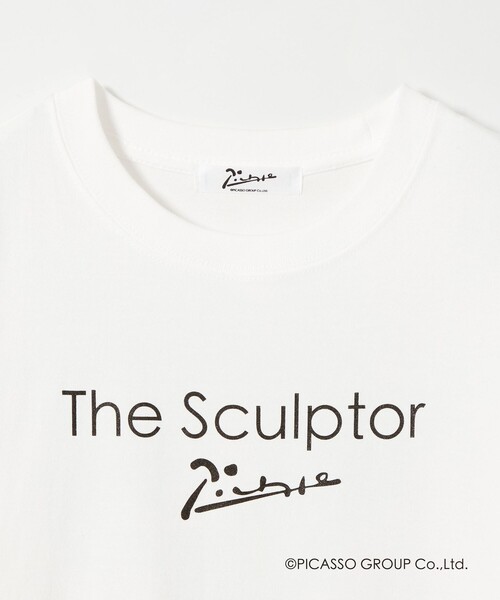 BEAUTY&YOUTH UNITED ARROWS（ビューティーアンドユースユナイテッドアローズ）の「＜PICASSO × BEAUTY&YOUTH＞ Sculptor Tシャツ（Tシャツ/カットソー・メンズ・ホワイト・M/L/XL）」の3枚目の写真