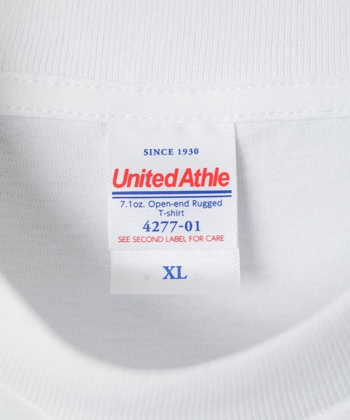 United Athle（ユナイテッドアスレ）の「【CBT1】【United Athle】7.1オンス オープンエンド ラギッド Tシャツ 4277（Tシャツ/カットソー・メンズ・ブラック/ホワイト・LARGE/MEDIUM/X-LARGE）」の10枚目の写真