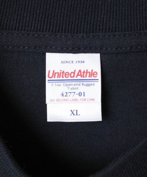 United Athle（ユナイテッドアスレ）の「【CBT1】【United Athle】7.1オンス オープンエンド ラギッド Tシャツ 4277（Tシャツ/カットソー・メンズ・ブラック/ホワイト・LARGE/MEDIUM/X-LARGE）」の16枚目の写真