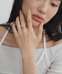 Aunt Marie's | パールクリア3Pセットリング(リング)