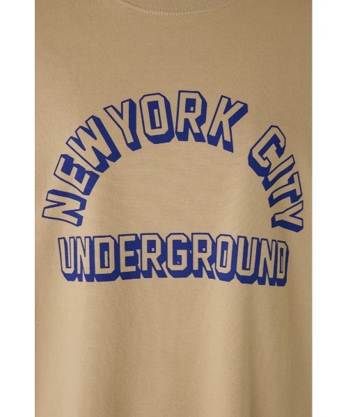 SHEL'TTER ORIGINAL(シェルターオリジナル)の「【GULFCOAST SPORTSWEAR】NYC Tシャツ(Tシャツ/カットソー・レディース・ベージュ・MEDIUM)」の6枚目の写真