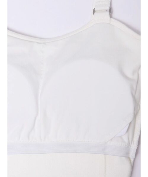 GYDA（ジェイダ）の「GD ラインストーンニットビスチェ（キャミソール・レディース・オフホワイト/ブラック・FREE）」の17枚目の写真