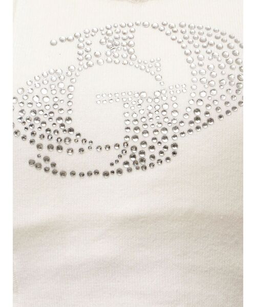 GYDA（ジェイダ）の「GD ラインストーンニットビスチェ（キャミソール・レディース・オフホワイト/ブラック・FREE）」の20枚目の写真