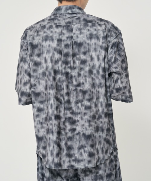 CORISCO（コリスコ）の「カットサッカー総柄プリント半袖シャツ(M1)（シャツ/ブラウス・メンズ・その他1/その他3/その他2/その他5/その他4/その他6・X-LARGE/LARGE/MEDIUM）」の22枚目の写真