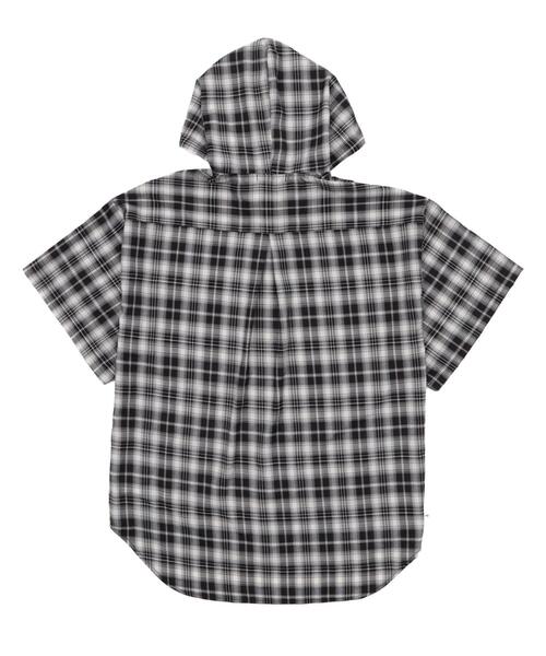 dispark（ディスパーク）の「DISPARK/キャップフーディーBIGシャツ（シャツ/ブラウス・レディース・ブラック・FREE）」の2枚目の写真