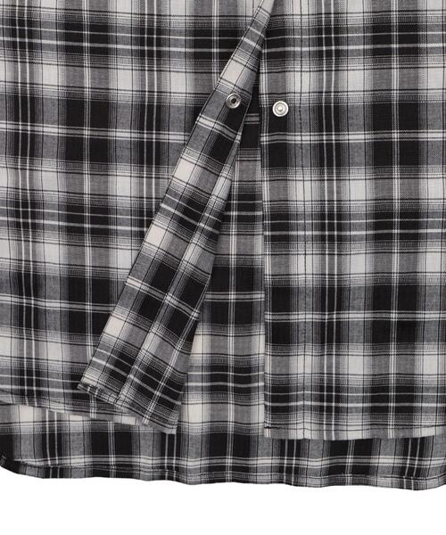 dispark（ディスパーク）の「DISPARK/キャップフーディーBIGシャツ（シャツ/ブラウス・レディース・ブラック・FREE）」の6枚目の写真