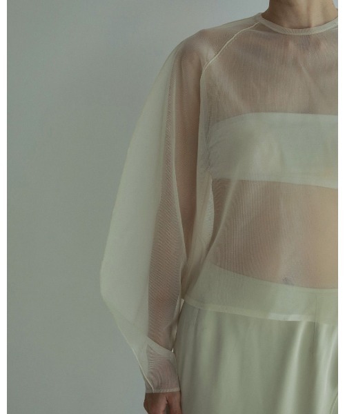 セール】anuke Volumesleeve Sheer Knit 62510506（ニット