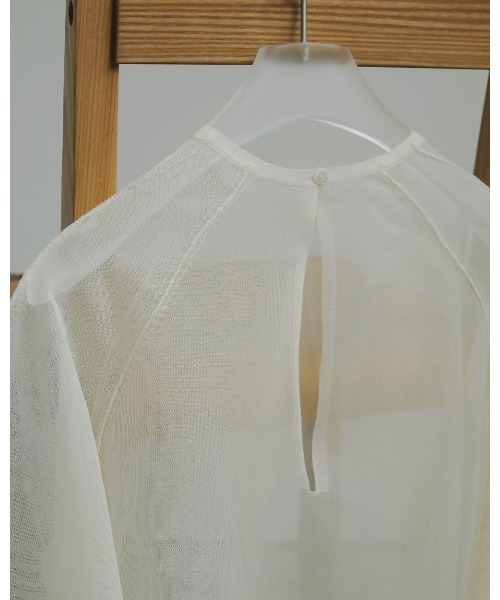 セール】anuke Volumesleeve Sheer Knit 62510506（ニット