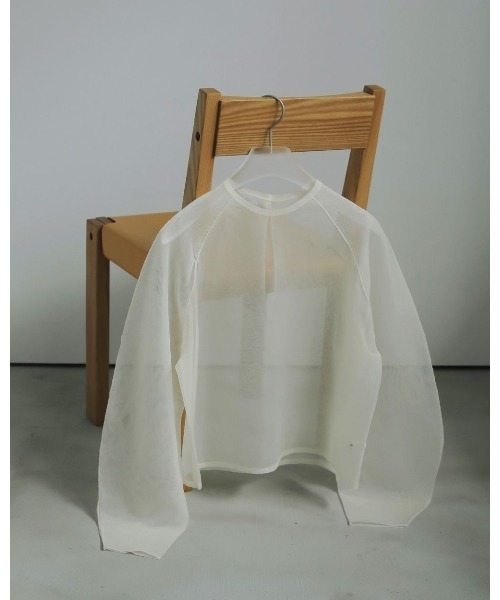 【新品タグ付き】Rib Sheer Knit anuke ànuke】Rib Sheer Knit | selectshop kusukusu