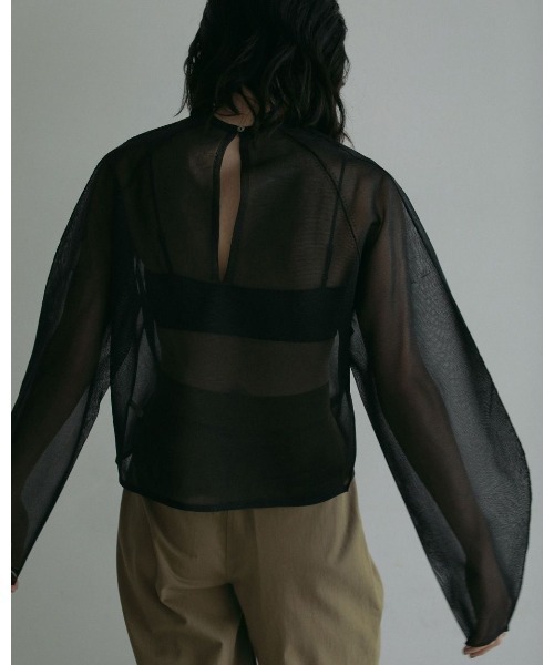 セール】anuke Volumesleeve Sheer Knit 62510506（ニット