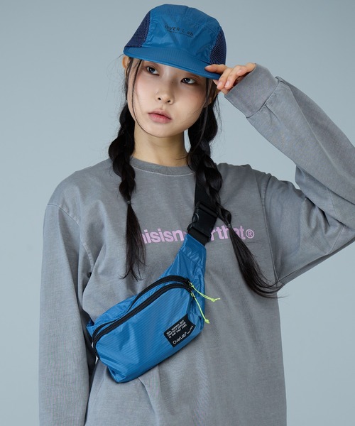 OverLab（オーバーラボ）の「「OverLab/オーバーラボ」hip sack_black ヒップサック　ウエストポーチ（ボディバッグ/ウエストポーチ・メンズ・ブルー/ブラック/ライム/オレンジ・FREE）」の3枚目の写真