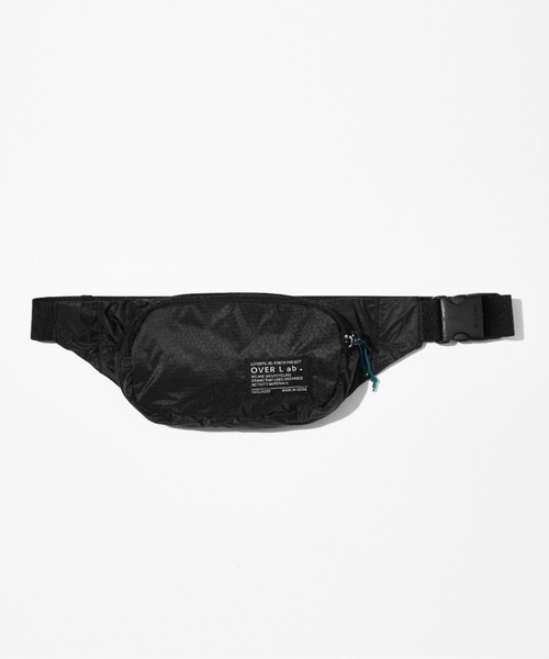 OverLab（オーバーラボ）の「「OverLab/オーバーラボ」hip sack_black ヒップサック　ウエストポーチ（ボディバッグ/ウエストポーチ・メンズ・ブルー/ブラック/ライム/オレンジ・FREE）」の5枚目の写真