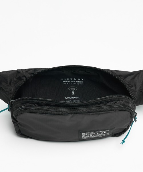 OverLab（オーバーラボ）の「「OverLab/オーバーラボ」hip sack_black ヒップサック　ウエストポーチ（ボディバッグ/ウエストポーチ・メンズ・ブルー/ブラック/ライム/オレンジ・FREE）」の7枚目の写真