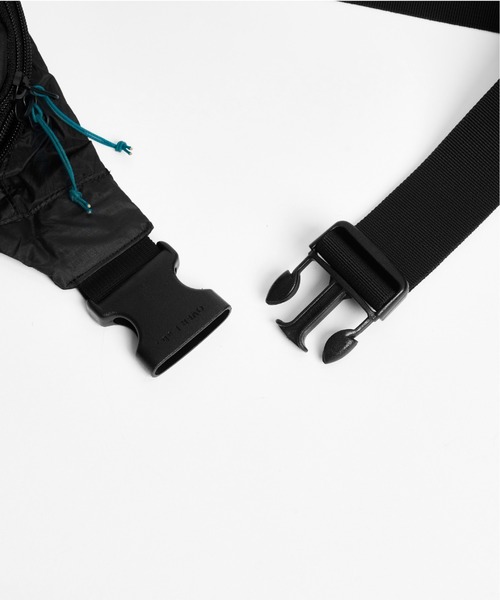 OverLab（オーバーラボ）の「「OverLab/オーバーラボ」hip sack_black ヒップサック　ウエストポーチ（ボディバッグ/ウエストポーチ・メンズ・ブルー/ブラック/ライム/オレンジ・FREE）」の8枚目の写真