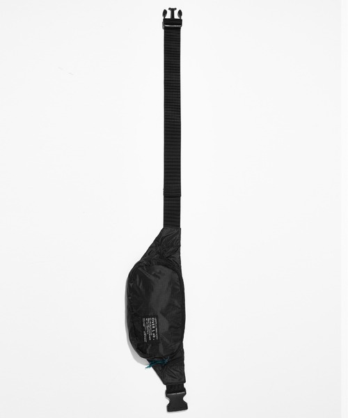 OverLab（オーバーラボ）の「「OverLab/オーバーラボ」hip sack_black ヒップサック　ウエストポーチ（ボディバッグ/ウエストポーチ・メンズ・ブルー/ブラック/ライム/オレンジ・FREE）」の9枚目の写真
