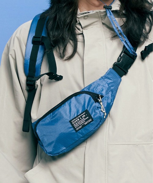 OverLab（オーバーラボ）の「「OverLab/オーバーラボ」hip sack_black ヒップサック　ウエストポーチ（ボディバッグ/ウエストポーチ・メンズ・ブルー/ブラック/ライム/オレンジ・FREE）」の16枚目の写真