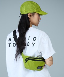 OverLab（オーバーラボ）の「「OverLab/オーバーラボ」hip sack_black ヒップサック　ウエストポーチ（ボディバッグ/ウエストポーチ）」