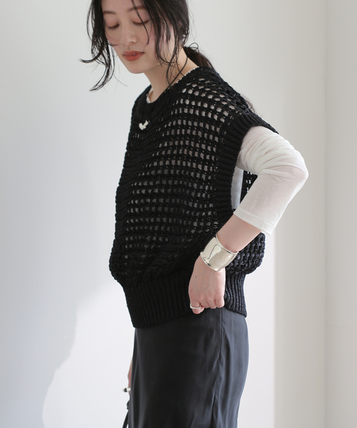 sunrays × journal standard クロシェニット　Mサイズ sunrays × journal standard クロシェニット Mサイズ