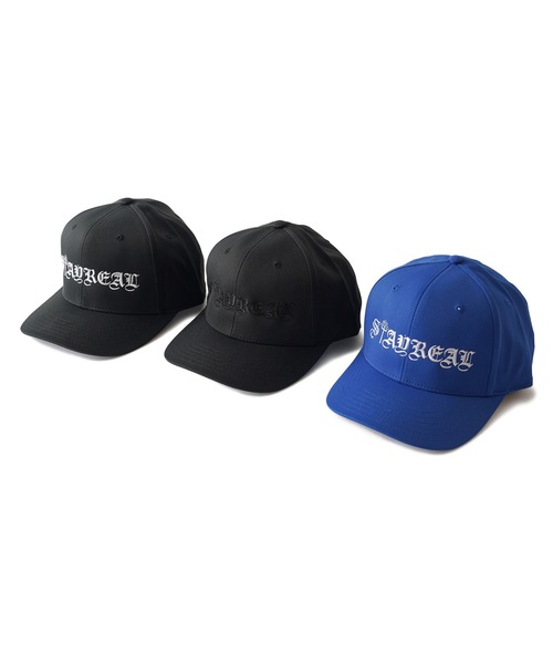 NineMicrophones(ナインマイクロフォンズ)の「SNAPBACK CAP-STAYREAL-(キャップ・メンズ・ブラック×ブラック/ブルー/ブラック×ホワイト・FREE)」の9枚目の写真